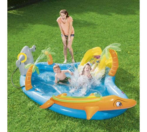 Басейн надувний дитячий Sea Pool Bestway 53067 280х257х87 см Басейн надувний дитячий Sea Pool Bestway 53067 280х257х87 см