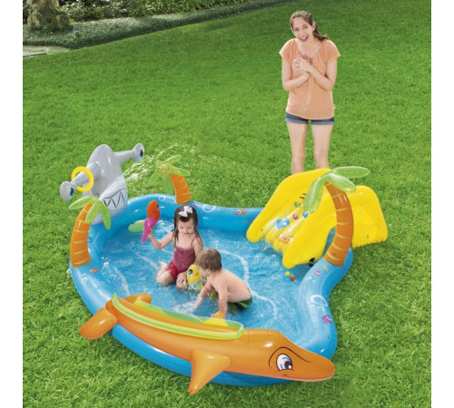 Басейн надувний дитячий Sea Pool Bestway 53067 280х257х87 см Басейн надувний дитячий Sea Pool Bestway 53067 280х257х87 см