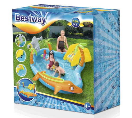 Басейн надувний дитячий Sea Pool Bestway 53067 280х257х87 см Басейн надувний дитячий Sea Pool Bestway 53067 280х257х87 см
