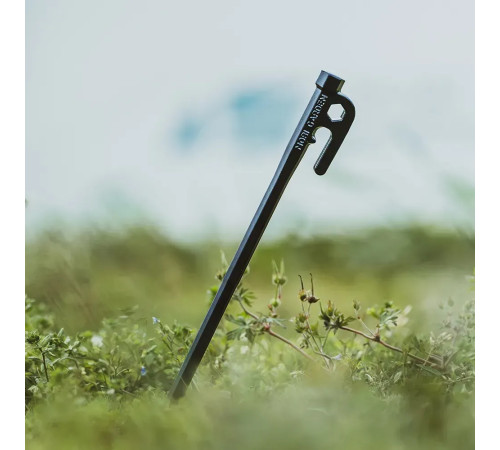Кілочок з гачком T-подібний Mobi Garden NX20672046 300 мм, чорний