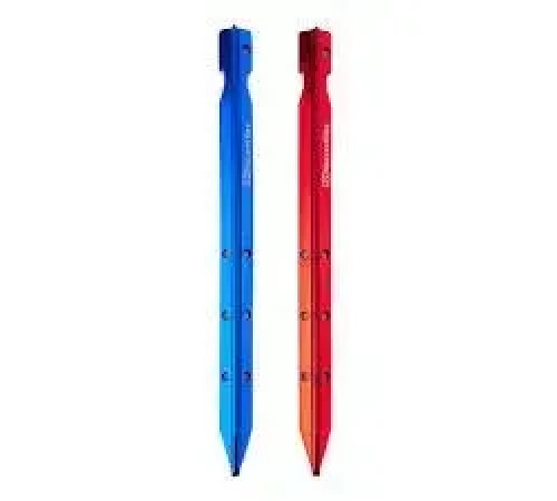 Набір кілочків V-подібних Naturehike NH15A009-I 25 см 4 шт, синій