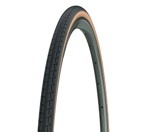 Opona 28 /700x23C/ MICHELIN DYNAMIC CLASSIC SW brązowy bok