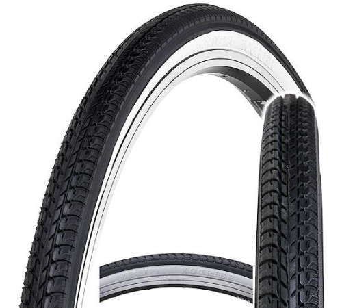 Шина 26 X 1 3/8 KENDA K-192 KOURIER борт білий 37-590 Шина 26 X 1 3/8 KENDA K-192 KOURIER борт білий 37-590
