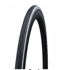 Шина 700 x 25C SCHWALBE ONE RaceGuard чорно-біла