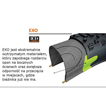 Складна шина 29 x 2.25 MAXXIS REKON RACE 120TPI EXO TR