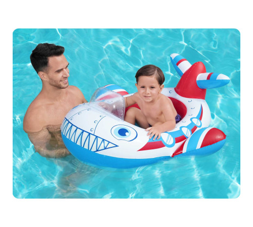 Pontonik plażowy samolot 109 x 97 cm Bestway 34169