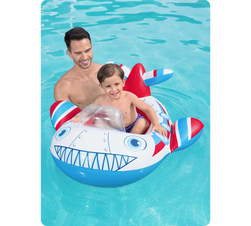 Pontonik plażowy samolot 109 x 97 cm Bestway 34169