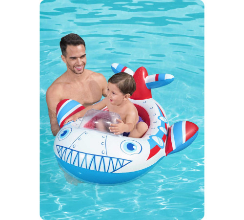 Pontonik plażowy samolot 109 x 97 cm Bestway 34169