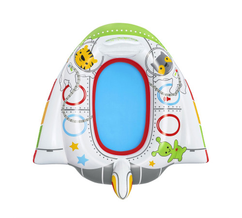 Pontonik plażowy statek kosmiczny 104 x 99 cm Bestway 34178