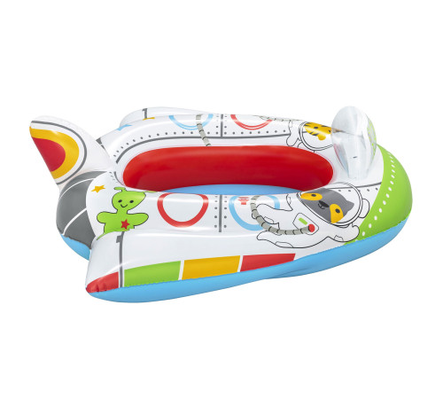 Pontonik plażowy statek kosmiczny 104 x 99 cm Bestway 34178
