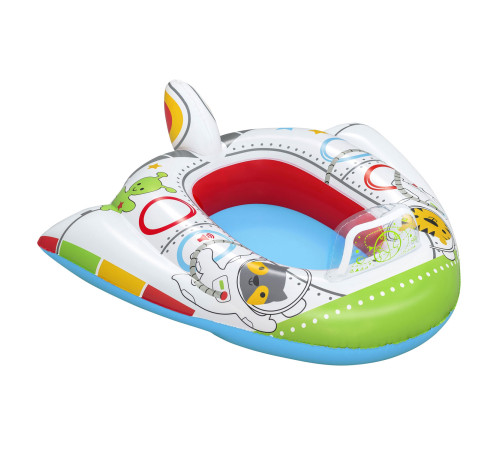 Pontonik plażowy statek kosmiczny 104 x 99 cm Bestway 34178