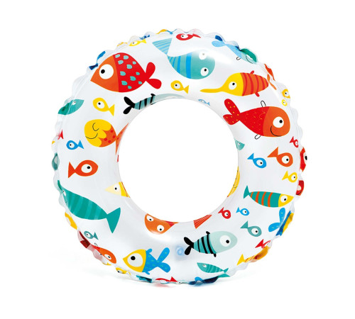Коло надувне для плавання Intex 59241 Морські мешканці, 61 см