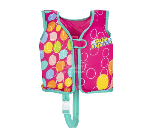 Жилет для плавання Bestway 32176 розмір S/M, рожевий