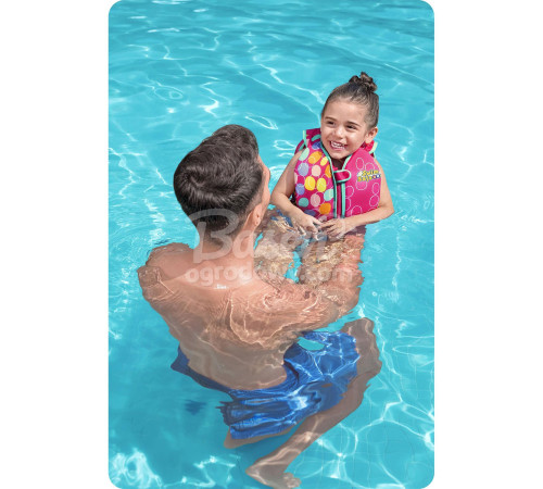 Жилет для плавання Bestway 32176 розмір S/M, рожевий