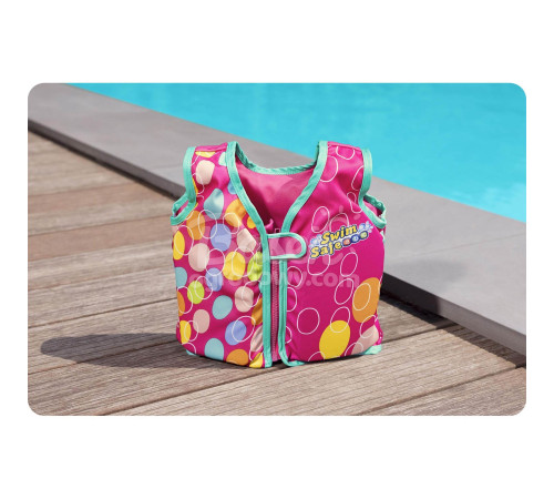 Жилет для плавання Bestway 32176 розмір S/M, рожевий