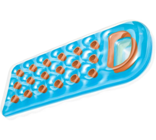 Матрац надувний для плавання Intex 59895-blue блакитний, 188 x 71 см