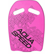 Дошка для плавання Aqua Speed WAVE KICKBOARD 43 x 28 x 3,6 cм, рожевий