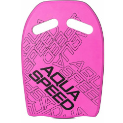 Дошка для плавання Aqua Speed WAVE KICKBOARD 43 x 28 x 3,6 cм, рожевий