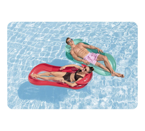 Матрац надувний для плавання Bestway 43103 червоний, 160 х 84 см