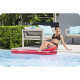 Матрац надувний для плавання Bestway 43103 червоний, 160 х 84 см