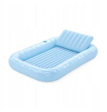 Матрац надувний для плавання Bestway 43838 блакитний, 214 х 155 см