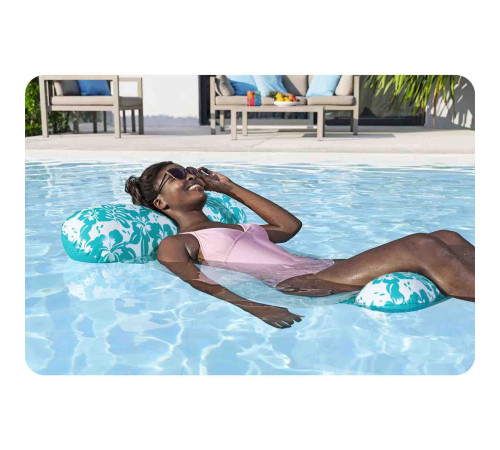 Матрац надувний для плавання Bestway Comfort Plush 43839, 140 х 87 см