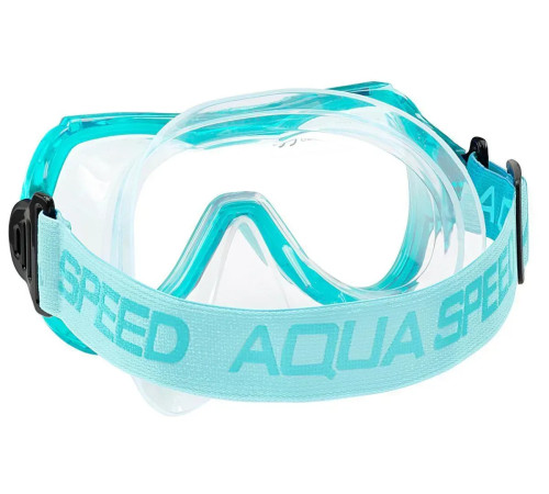 Набір маска і трубка дитяча Aqua Speed ALIZE FS + SAMOS, бірюзовий