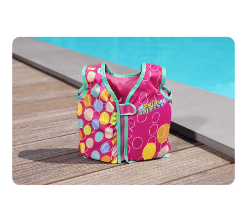 Жилет для плавання Bestway 32177-02 S/M, рожевий