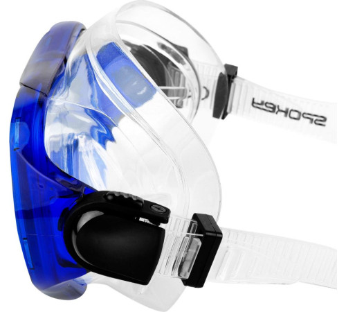 Маска Spokey Diving Set + трубка Celebes blue Маска Spokey Diving Set + трубка Celebes blue