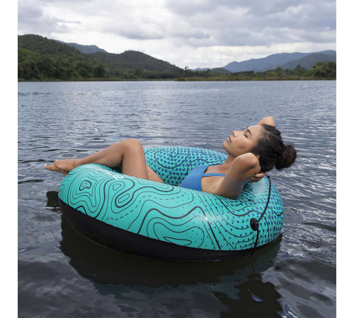 Коло надувне для плавання Bestway 36401 зелене 106 см