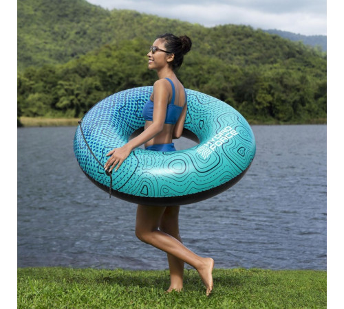 Коло надувне для плавання Bestway 36401 зелене 106 см