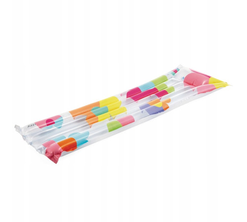 Матрац надувний для плавання Intex 59720 Квіти, 183 х 69 см