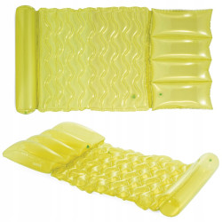 Матрац надувний для плавання Intex 58725 лимонний, 173 х 89 см