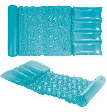 Матрац надувний для плавання Intex 58725 блакитний, 173 х 89 см