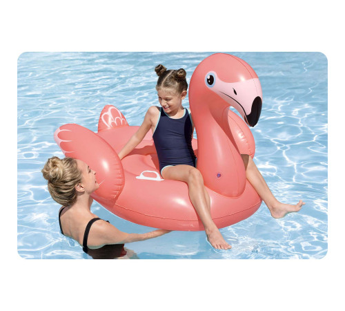 Пліт надувний Bestway 41525 Фламінго 138 x 107 см