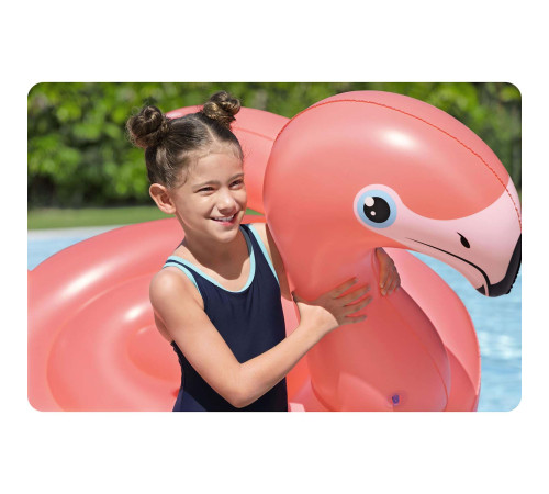 Пліт надувний Bestway 41525 Фламінго 138 x 107 см