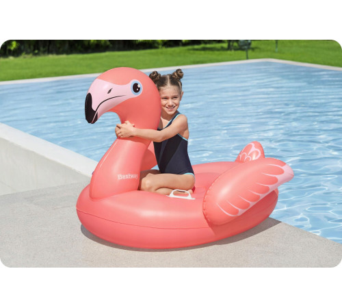 Пліт надувний Bestway 41525 Фламінго 138 x 107 см