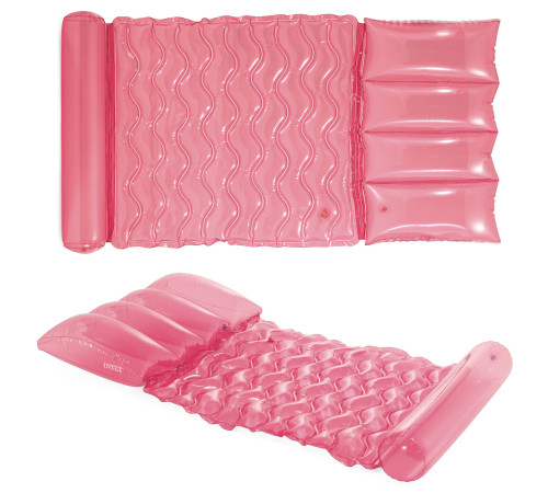 Матрац надувний для плавання Intex 58725 рожевий, 173 х 89 см