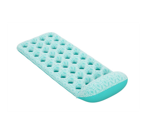 Матрац надувний для плвання Bestway 43550 бірюзовий, 198 х 74 см