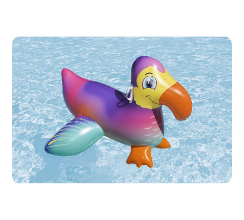 Пліт надувний для плавання Bestway 41504 Тукан 141 х 113 см