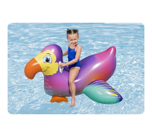 Пліт надувний для плавання Bestway 41504 Тукан 141 х 113 см