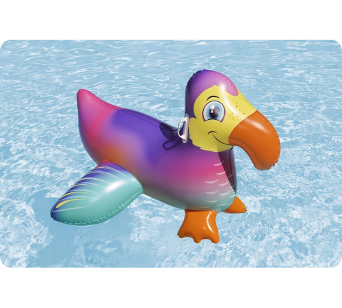 Пліт надувний для плавання Bestway 41504 Тукан 141 х 113 см