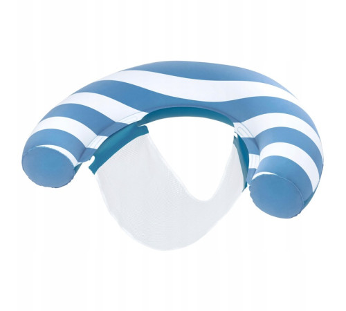 Крісло надувне для плавання Bestway Comfort Plush 43852 119 х 67,5 см, синє