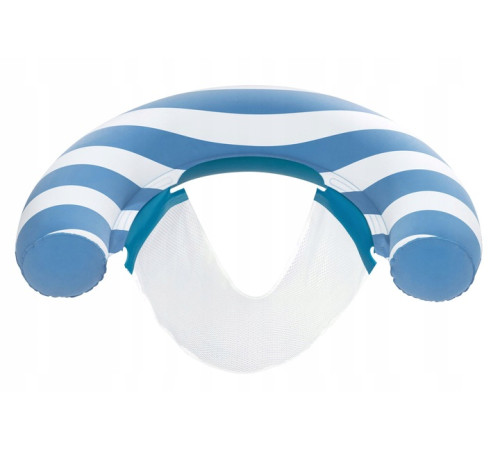 Крісло надувне для плавання Bestway Comfort Plush 43852 119 х 67,5 см, синє