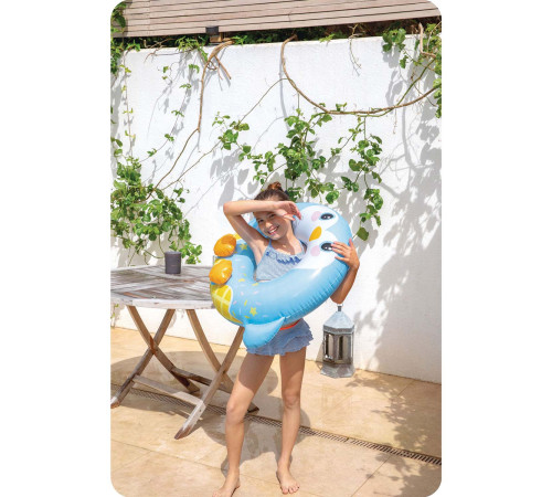 Коло надувне для плавання INTEX 59266 Пінгвін, 99 х 76 см