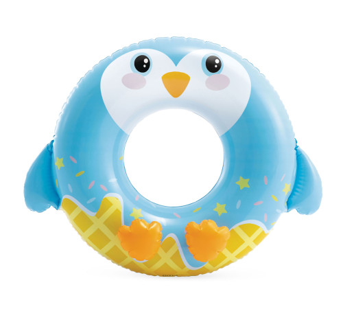 Коло надувне для плавання INTEX 59266 Пінгвін, 99 х 76 см