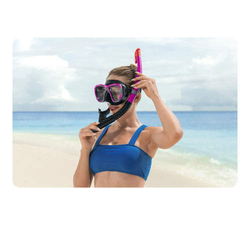 Набір для дайвінгу Bestway 24021, чорно-фіолетовий