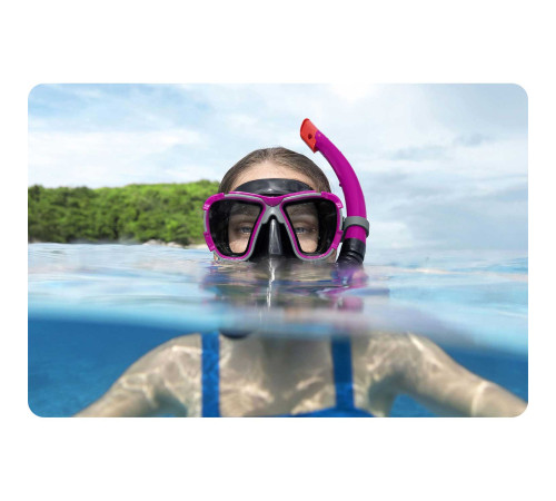 Набір для дайвінгу Bestway 24021, чорно-фіолетовий