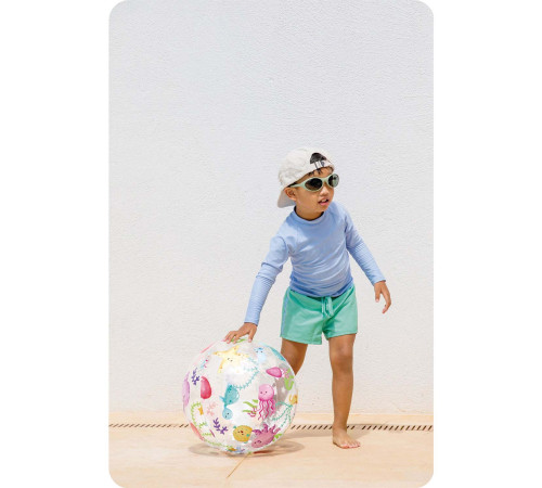 М'яч надувний пляжний INTEX 59040 Підводний світ, 51 см