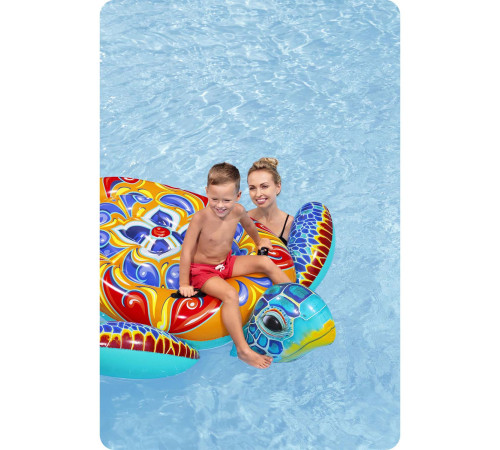 Пліт надувний для плавання Bestway 41523 Черепаха, 186 х 168 см